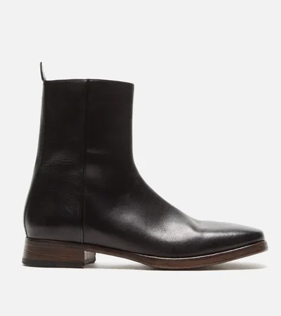 Acne Studios Leather Ankle Boot Acne Studios Leather Ankle Boot